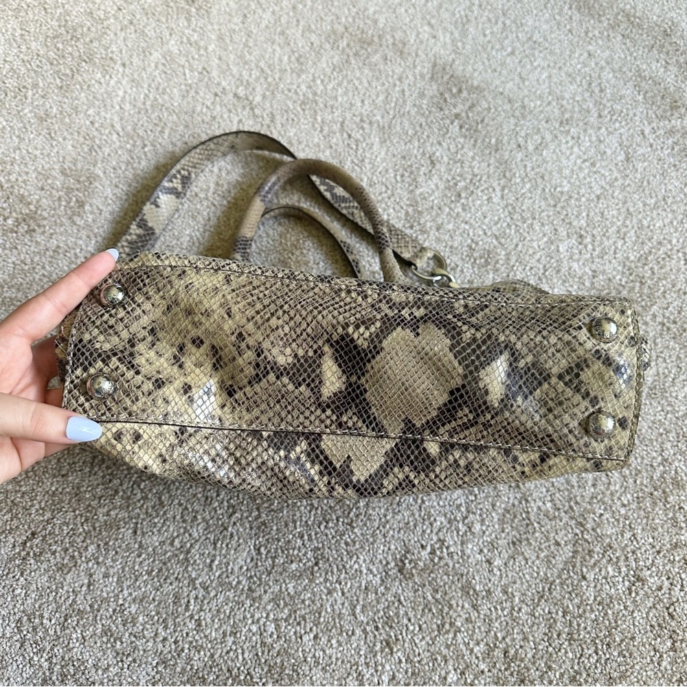 Michael Kors Python Hamilton Shoulder Bag - image 4